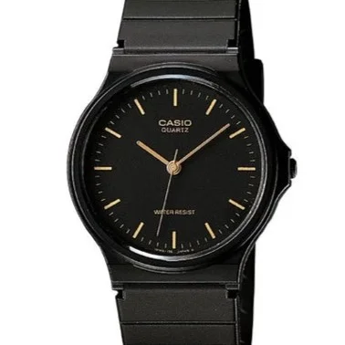 Casio Analog — White dial, resin case