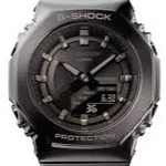 Casio G-Shock — Black dial, steel case