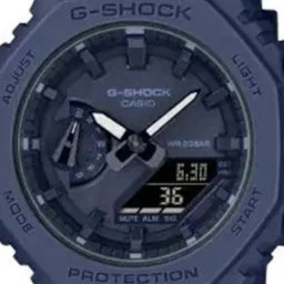 Casio G-Shock — Black dial, resin case