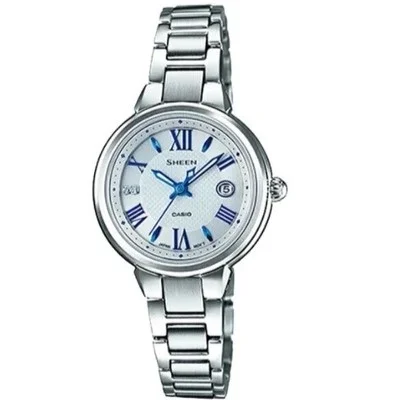 Casio Sheen — Silver dial, steel case