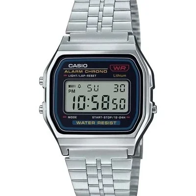 Casio Vintage Digital — Black dial, resin case