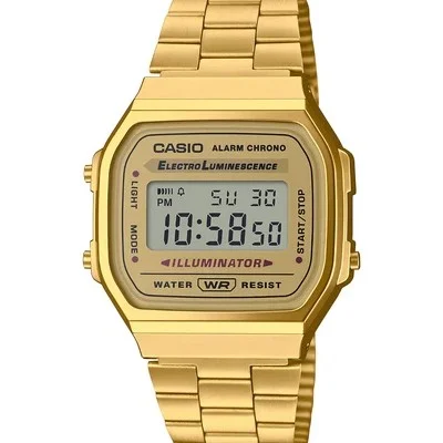 Casio Vintage Digital — Black dial, resin case