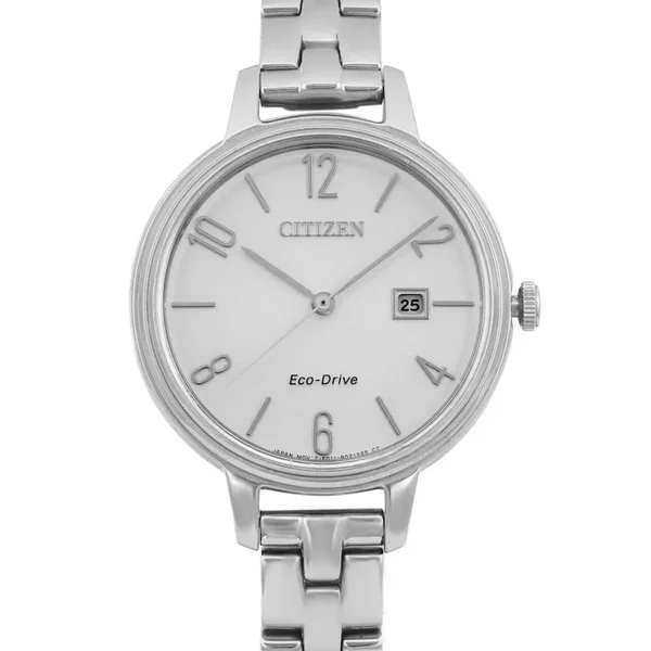 Citizen Eco-Drive — Black dial, steel case