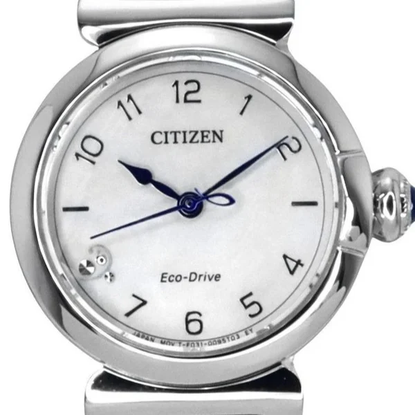 Citizen Eco-Drive — White dial, steel case