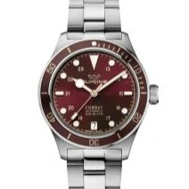 Glycine Combat Sub — Black dial, steel case