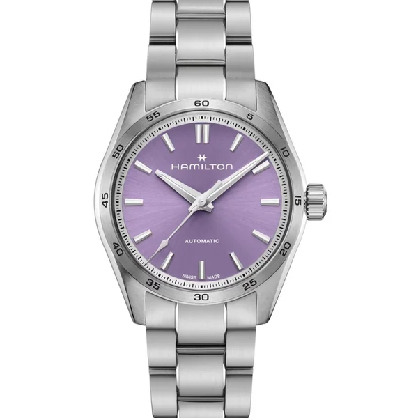 Hamilton Jazzmaster — White dial, steel case