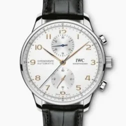 IWC Portugieser — White dial, steel case
