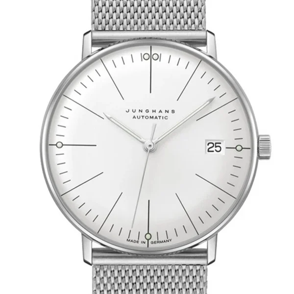 Junghans Max Bill — White dial, steel case