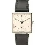 Nomos Tetra — White dial, steel case