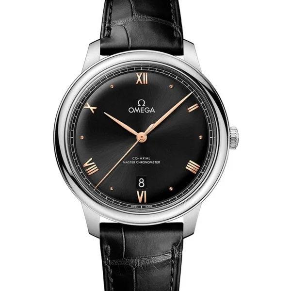 Omega De Ville Prestige — White dial, steel case