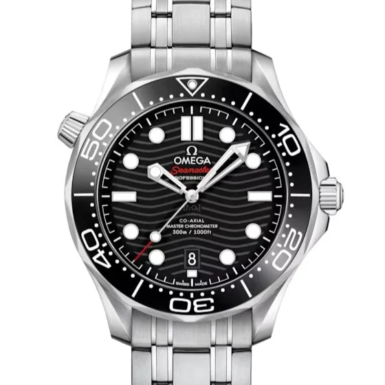 Omega Seamaster Diver 300M — Black dial, steel case