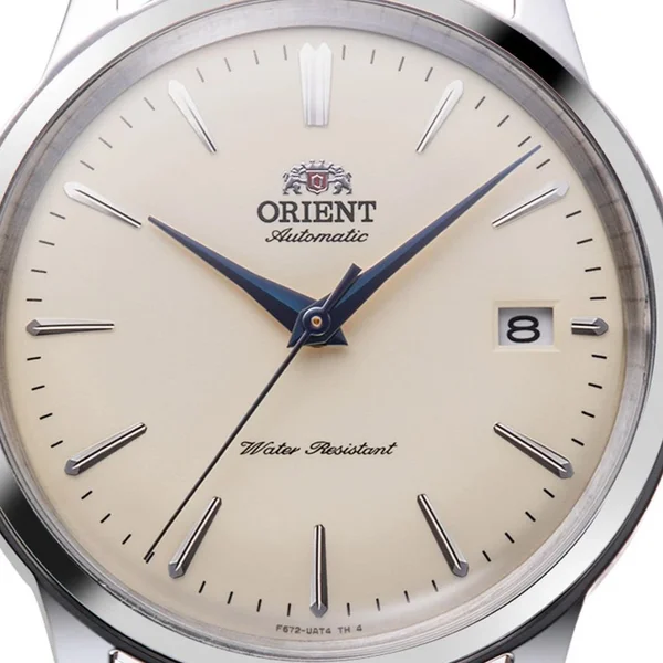Orient Bambino — White dial, steel case