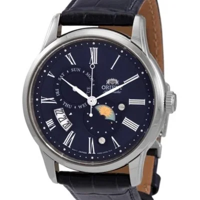 Orient Sun and Moon — White dial, steel case