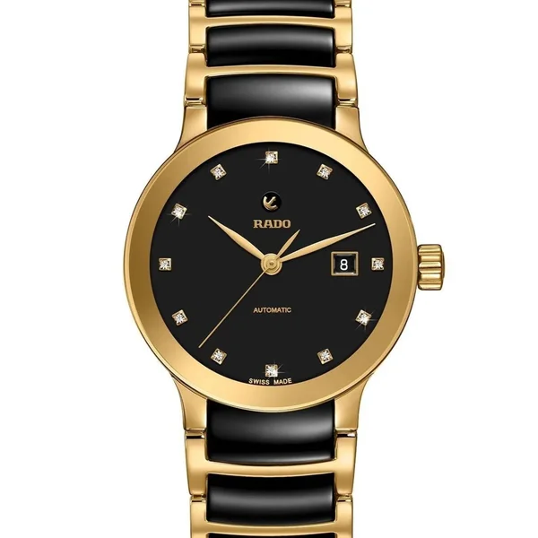 Rado Centrix — White dial, ceramic case