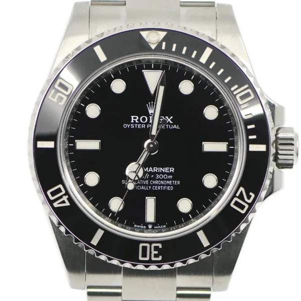 Rolex Submariner Date — Black dial, steel case