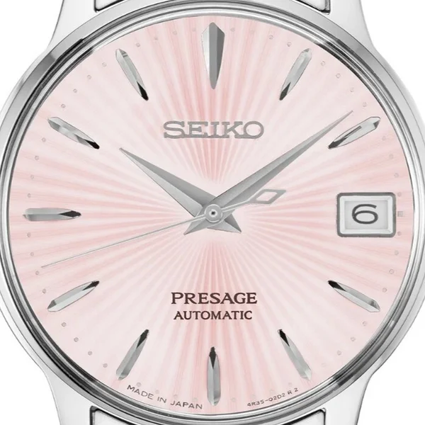 Seiko Presage — Blue dial, steel case