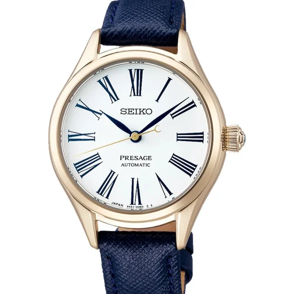 Seiko Presage — White dial, steel case