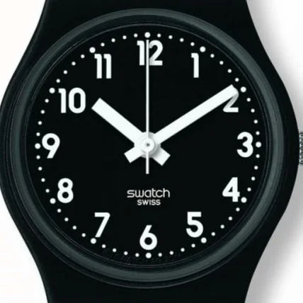 Swatch Lady — White dial, plastic case