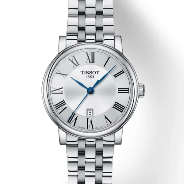 Tissot Carson Premium — White dial, steel case
