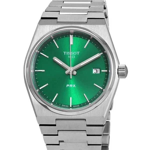 Tissot PRX — Black dial, steel case