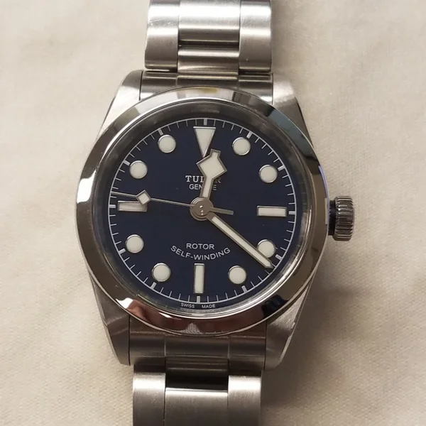 Tudor Black Bay — Black dial, steel case